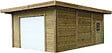 SOLID - Carport garage - Epicea du Nord - 706x506cm - vignette