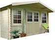 SOLID - Abri de jardin bois LUNEL - L.418xH.246.2xP.298cm - vignette