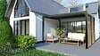 HABRITA - Pergola alu bioclimatique - Anthracite - vignette