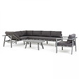 OVIALA - Table basse en aluminium - Saint Tropez - vignette