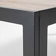 OVIALA - Table de jardin en aluminium et céramique 8 places 166 cm - Tivoli - vignette