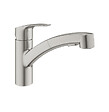 GROHE - Mitigeur Avec Douchette Acier Mat - 30305DC1 - vignette