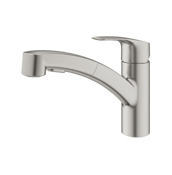 GROHE - Mitigeur Avec Douchette Acier Mat - 30305DC1 - large