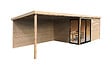 SOLID - Abri de jardin bois Tavira Autoclave - L.799xH.227xP.304cm - vignette
