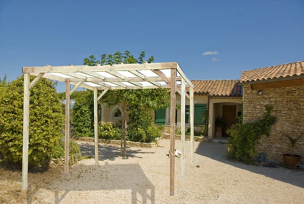 HABRITA - Carport - Bois - 14.91m2 - large