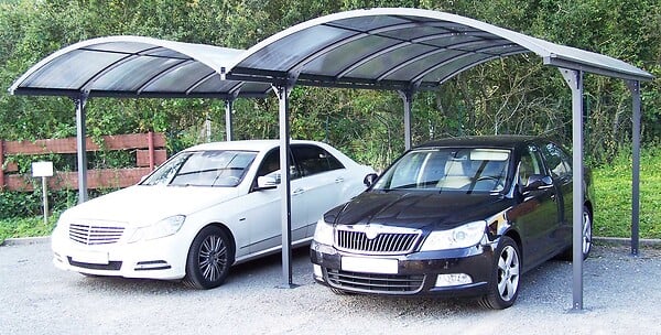 HABRITA - Carport - Aluminium - 28.62m2 - large