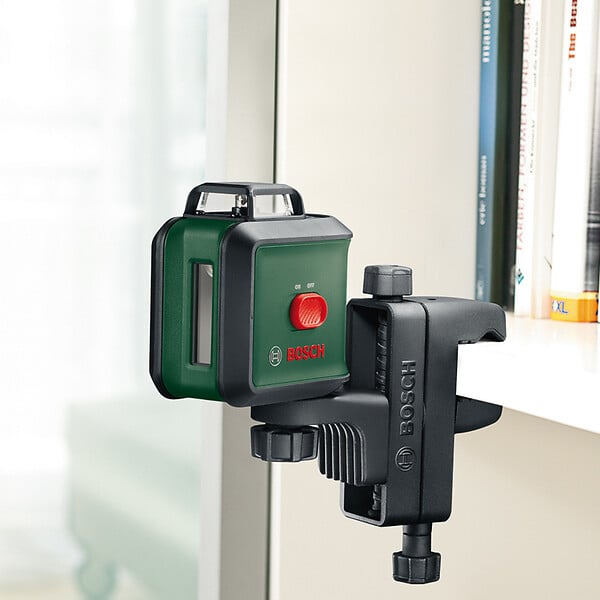 BOSCH - Pincemm 3 - Support mural laser lignes - Serrage 3-70mm - large