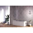 KASSANDRA - Pare-baignoire pivotant RITA 85 x 150 cm - vignette