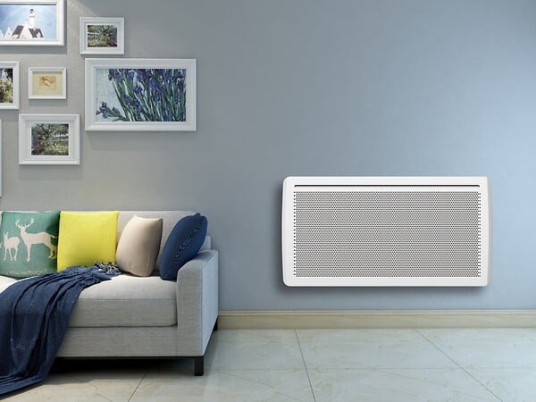 BESTHERM - Radiateur électrique fixe panneau rayonnant 2000W Bestherm TALYA horizontal blanc - large