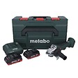 METABO - Metabo W 18 L BL 9-125 Meuleuse d'angle sans fil 18 V 125 mm brushless + 2x Batteries 4,0 Ah + Chargeur + metaBOX ( 602374510 ) - vignette