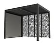 HABRITA - Pergola bioclimatique aluminium - L.240xH.235xP.300cm - vignette