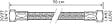 SOMATHERM FOR YOU - Flexible chauffage 2 écrous tournants 3/4" - 700 mm - vignette