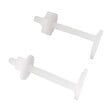 SOMATHERM FOR YOU - Fixation d'abattant WC avec 2 vis à tête carrée et 2 écrous - plast - vignette