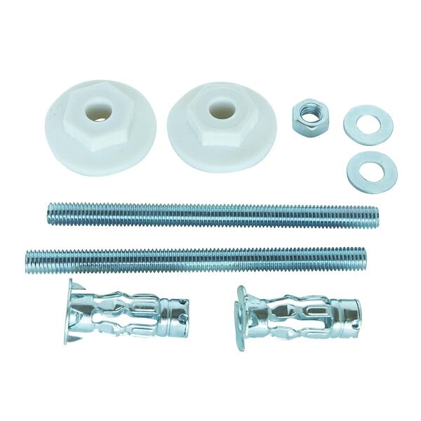 SOMATHERM FOR YOU - 2 fixations lavabo paroi creuse 8x36 + chevilles - large