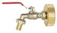 SOMATHERM FOR YOU - Kit complet récupérateur eau de pluie - Robinet et raccord pour cuve 1000L - vignette