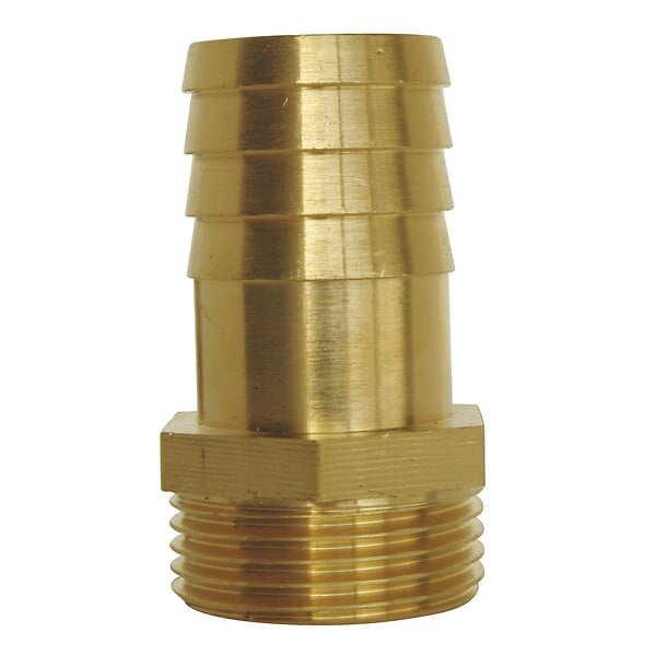 SOMATHERM FOR YOU - Raccord cannelé droit - Mâle 3/4" pour tuyau d'arrosage Ø20mm - large