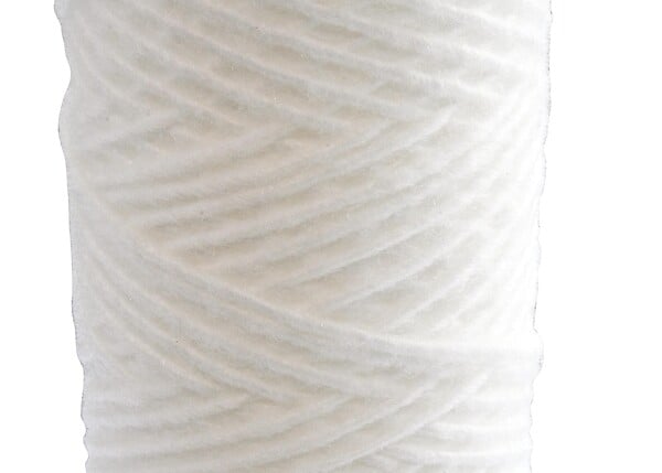 AQUAWATER - Cartouche filtrante bobinée 5µ - Taille standard 9"3/4 - Durée de 12 mois - large