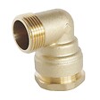 SOMATHERM FOR YOU - Raccord laiton coudé SUMO pour tube PE Ø63 mm - Mâle 2 - vignette