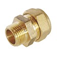 SOMATHERM FOR YOU - Raccord à compression laiton TC 14 - Mâle 15/21 - vignette