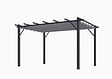 HABRITA - Pergola aluminium - Gris anthracite - L.400xP.300cm - vignette