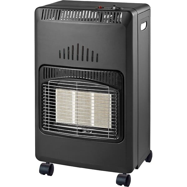 NIKLAS - Chauffage à gaz 4200W prêt à l'emploi Livré avec tuyau et détendeur - pliable - Brûleur céramique Infrarouge - large