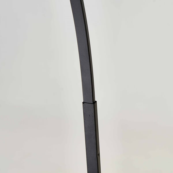 OVIALA - Lampadaire arche polyéthylène noir - Blow - large