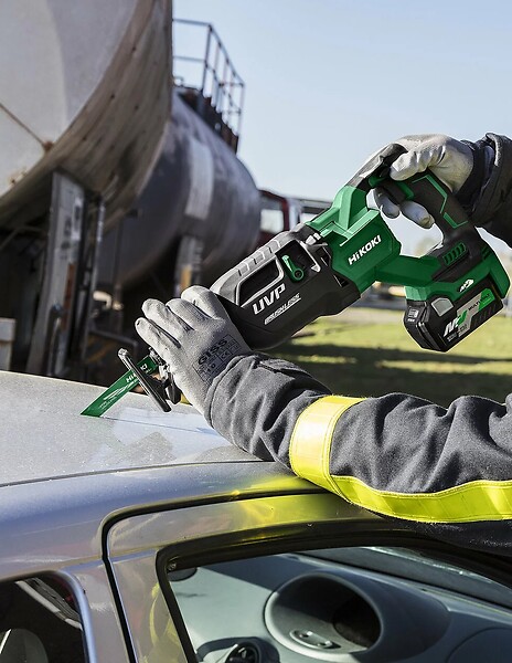 HIKOKI - Scie sabre Brushless 130mm UVP 36/18V MultiVolt  HIKOKI CR36DAW4Z machine seule - large