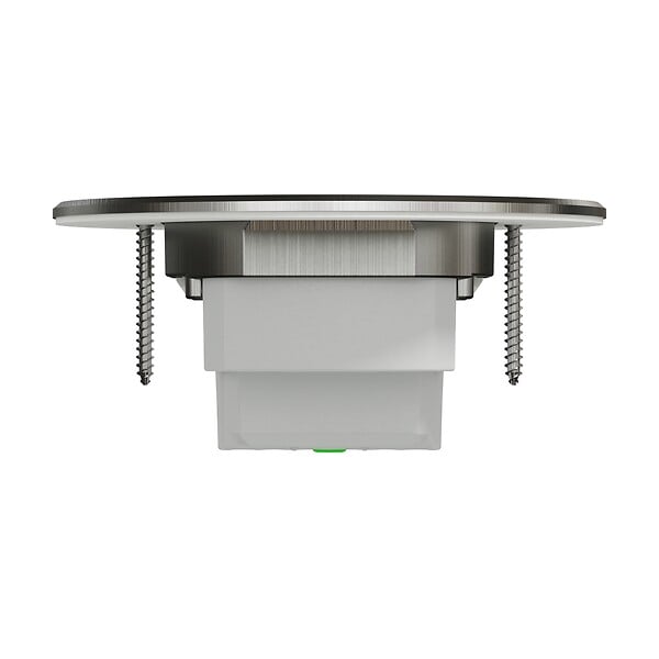 SCHNEIDER ELECTRIC - Unica System+ - Prise de sol XS IK08 IP44 - 2P+T - ronde métal - large
