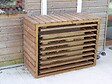 HABRITA - Cache climatiseur - Bois - 0.76m2 - vignette