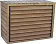 HABRITA - Cache climatiseur - Bois - 0.76m2 - vignette