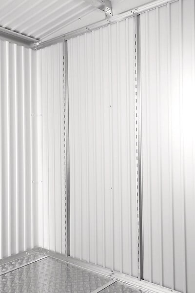 BIOHORT - Fixation verticale pour abri de jardin - Lot de 2 - 185cm - large