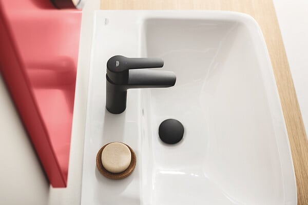 GROHE - Mitigeur monocommande lavabo - Noir mat - Start Taille S - large