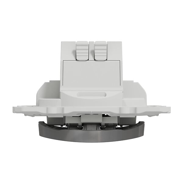 SCHNEIDER ELECTRIC - Interrupteur volet roulant 3 boutons Odace - Aluminium - 6A - large