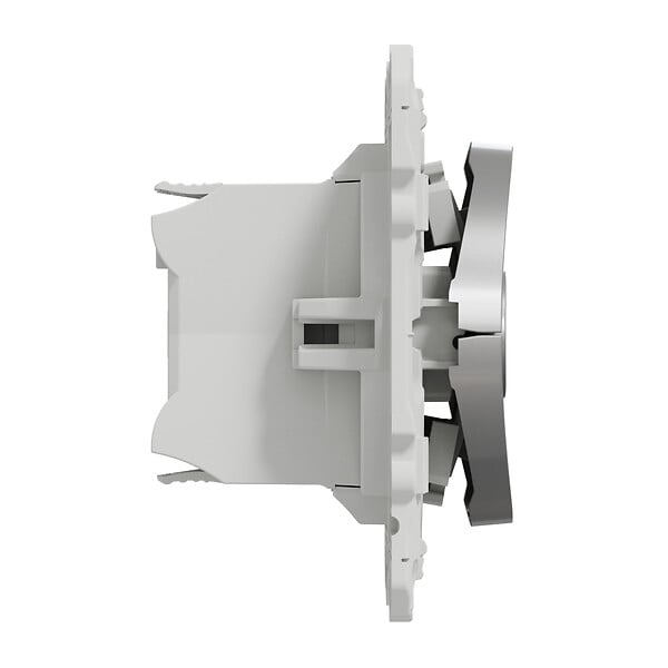 SCHNEIDER ELECTRIC - Interrupteur volet roulant 3 boutons Odace - Aluminium - 6A - large