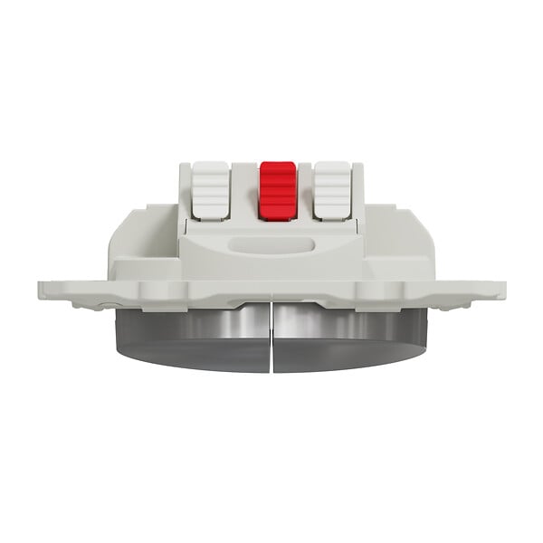 SCHNEIDER ELECTRIC - Double va-et-vient Aluminium Odace Argent 10A - large