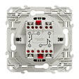 SCHNEIDER ELECTRIC - Double va-et-vient Aluminium Odace Argent 10A - vignette