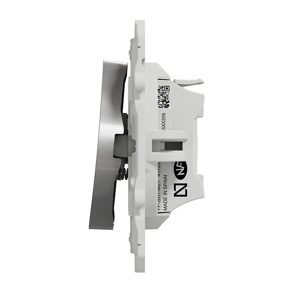 SCHNEIDER ELECTRIC - Odace, Bouton poussoir Aluminium, 10 A, à vis - large