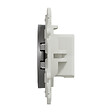 SCHNEIDER ELECTRIC - Odace, prise TV Alu, à vis - vignette