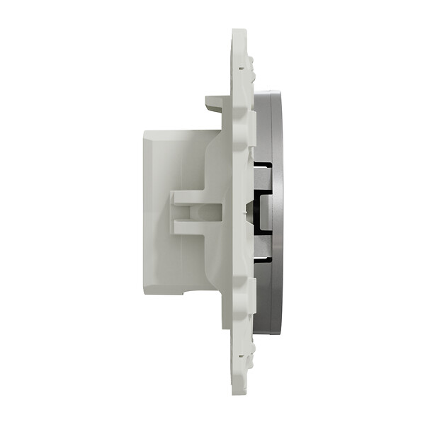 SCHNEIDER ELECTRIC - Odace, prise TV Alu, à vis - large