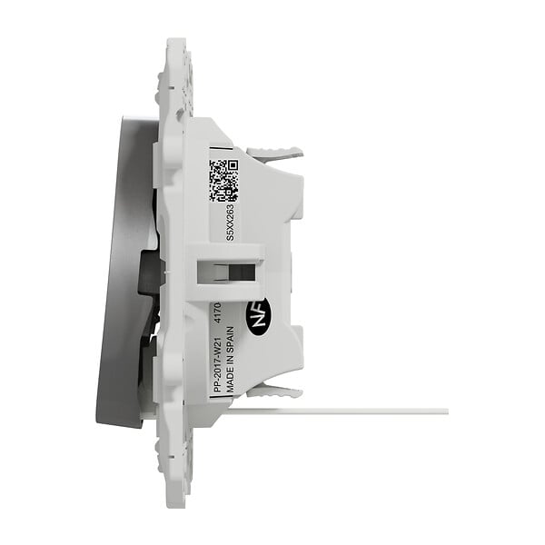 SCHNEIDER ELECTRIC - Va-et-vient lumineux Aluminium Odace - 10A - large