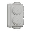 SCHNEIDER ELECTRIC - Boîte de dérivation carrée - Plastique ABS - Mureva Box - Grise - 65x65x45 mm - vignette