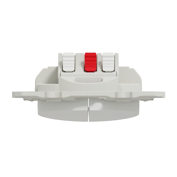 SCHNEIDER ELECTRIC - Double va-et-vient plastique Odace Blanc - large