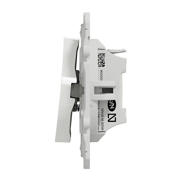 SCHNEIDER ELECTRIC - Odace, Bouton poussoir Blanc, 10 A, à vis - large