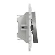 SCHNEIDER ELECTRIC - Va-et-vient aluminium - Odace - Argent - 10 A - vignette