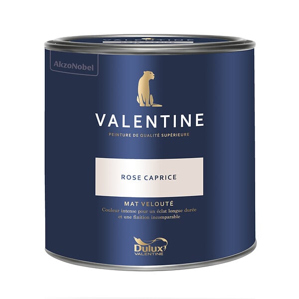 DULUX VALENTINE - Peinture intérieure veloutée - Valentine - Rose Caprice - 2L - large