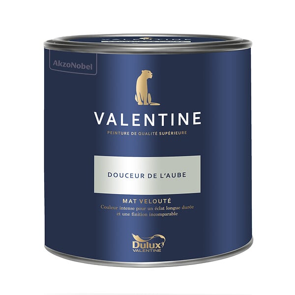DULUX VALENTINE - Peinture murale mate veloutée - Douceur de l'Aube - 2L - large