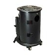 INTEC - Pack de 2 Poêles à gaz Noir Provence en fonte 3,4KW Effet feu Chauffage d'appoint gaz sur roues - vignette