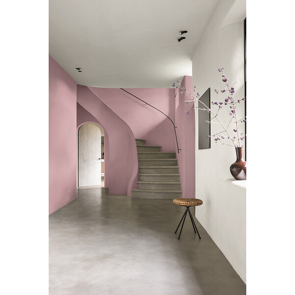 DULUX VALENTINE - Peinture Murs Valentine - Mat Velouté - Rose Espiègle - 2L - large