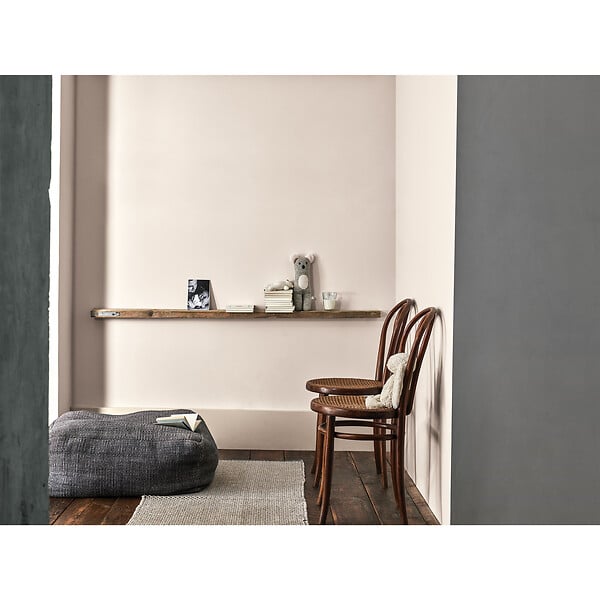 DULUX VALENTINE - Peinture murs&boiseries Valentine  Mat Velouté Métal Platiné 1 L - large