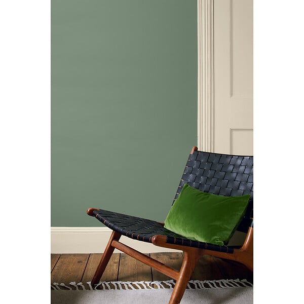 DULUX VALENTINE - Peinture Murs et boiseries Valentine - Mat Velouté - Vert Yunnan - 2L - large